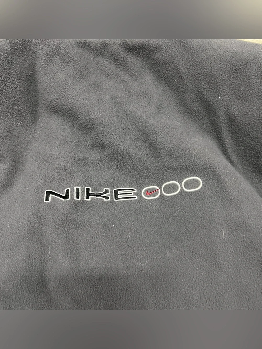 Vintage Nike Reversible Jacket Men's L Blue Fleece Windbreaker Full Zip 000 Y2K